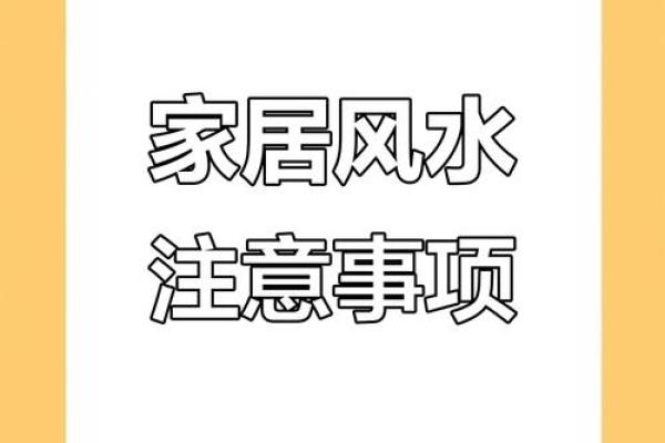 风水中的生活建议