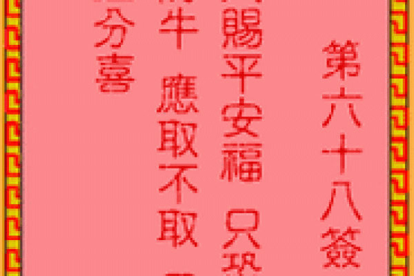 吕祖灵签二十四签