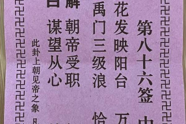 观音灵签解36签问工作