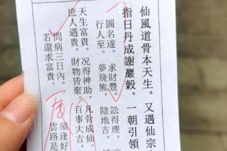 真武大帝灵签第二十五签