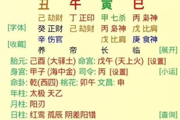 辛丑日出生富贵八字
