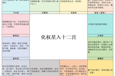 紫微斗数四化口诀,紫微斗数十二宫的角度分析