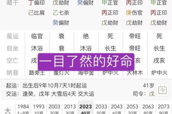 生辰八字五行分析