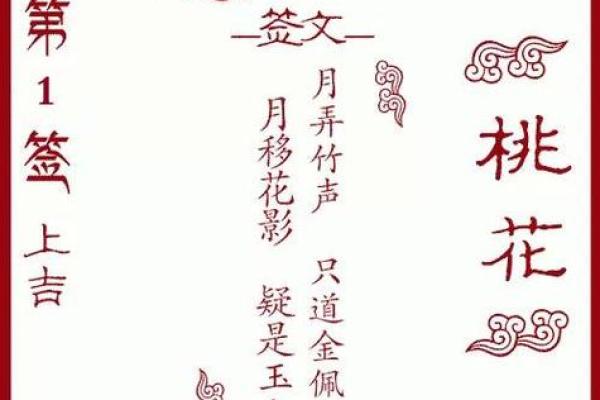 月老灵签图片大全解签