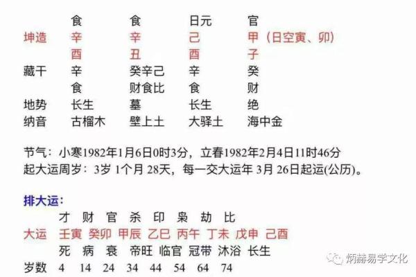 八字大运食神