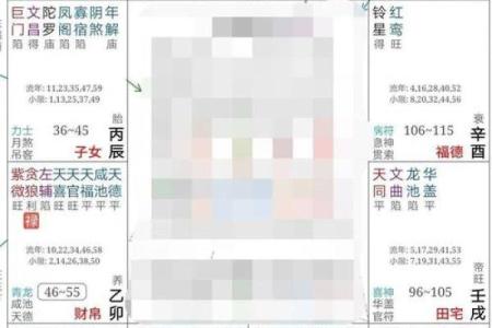 紫薇斗数看自己财