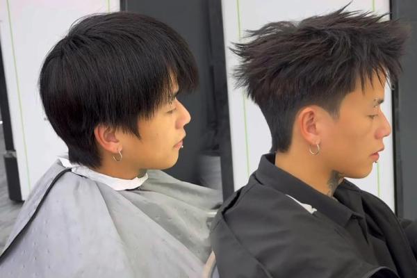 缘分测试男生发型长发烫发 男生发型测试在线？