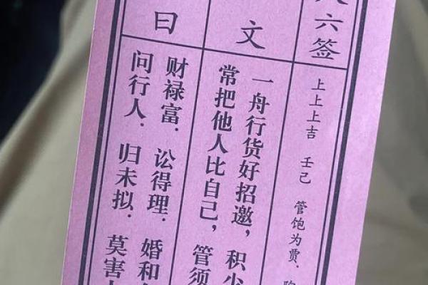 太上灵签第六十