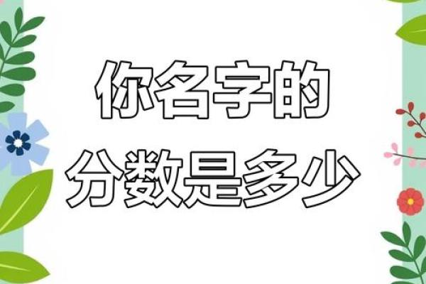 名字测试打分免费