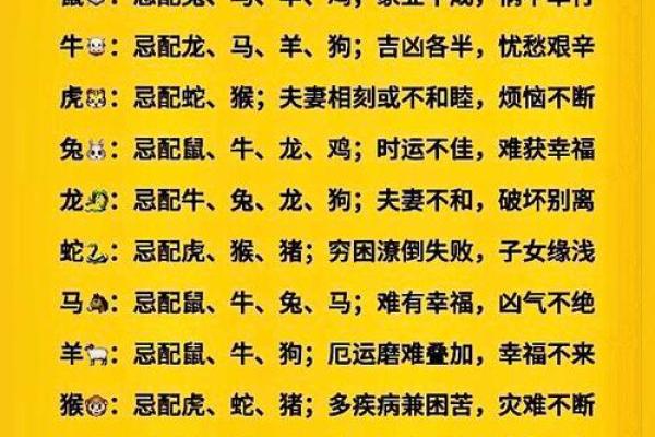 生肖男女配对大全，花果学说详解
