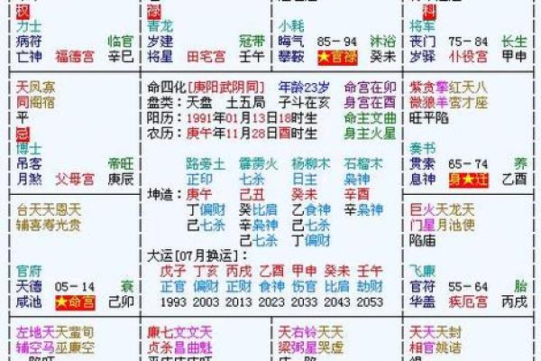 紫薇斗数中最准确的解释