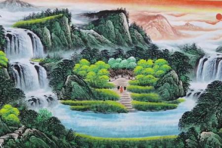 办公室风水挂画