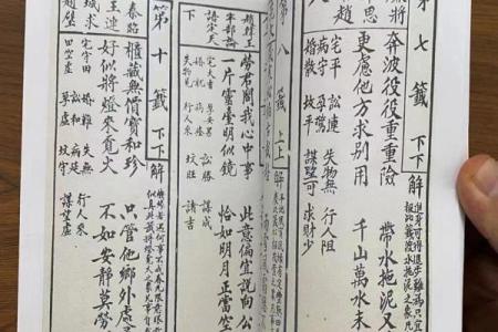 观音灵签15签问事业