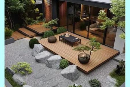 庭院风水_庭院高低不平好不好