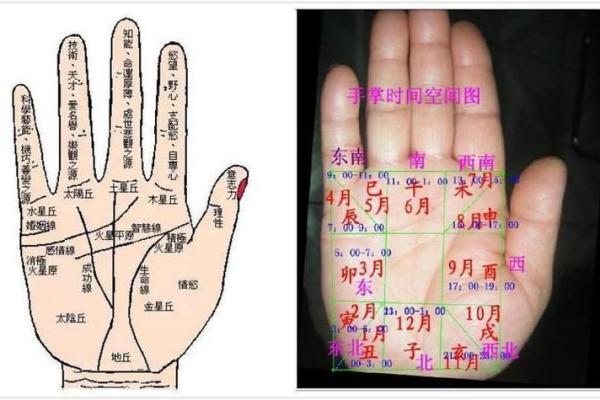 看手相算命图解：手