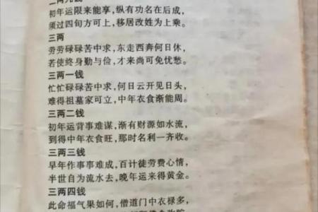 最精准的算命，称骨算命女版细解说