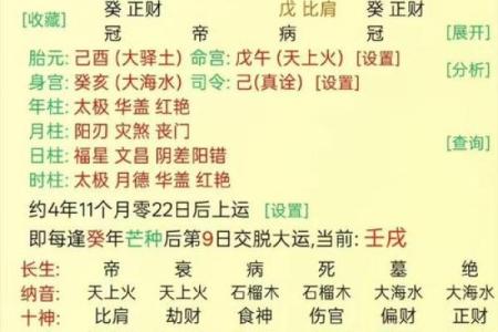 八字命格测算纯阳