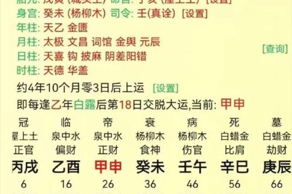 算命每年的