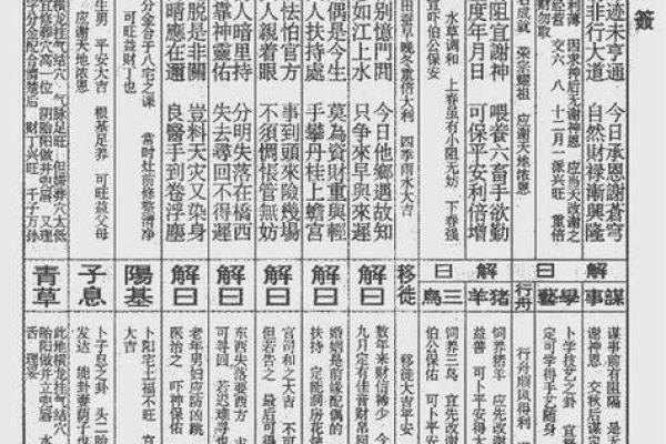 暗亭诗灵签