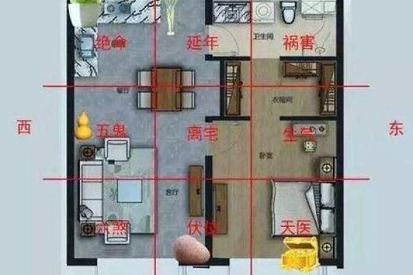 南北通透的房子风水画像
