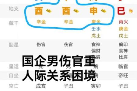 伤官八字