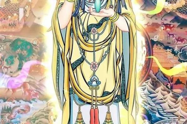 观音灵签第4签水墨