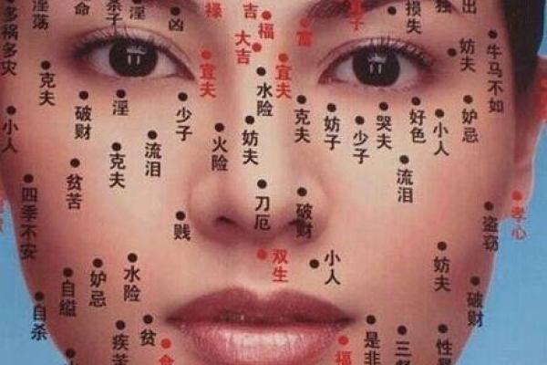 脸上各部位的胎记如何分析算命？