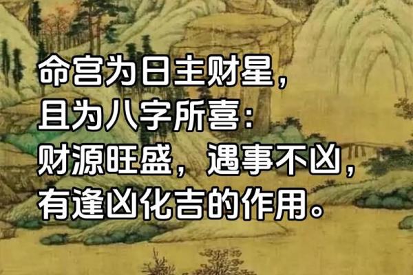 八字命宫带太阳