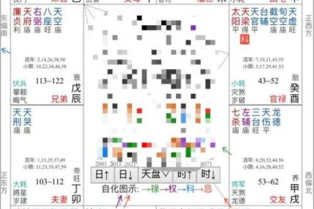 紫薇星命盘解读金牛座