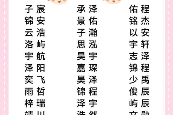 2019年3月24号辛时出生的男孩起名时要注意什么姓名