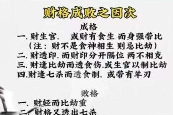 八字格局高