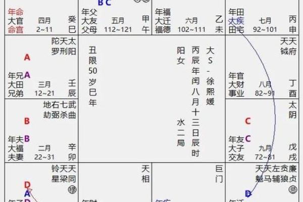 紫薇斗数带入法