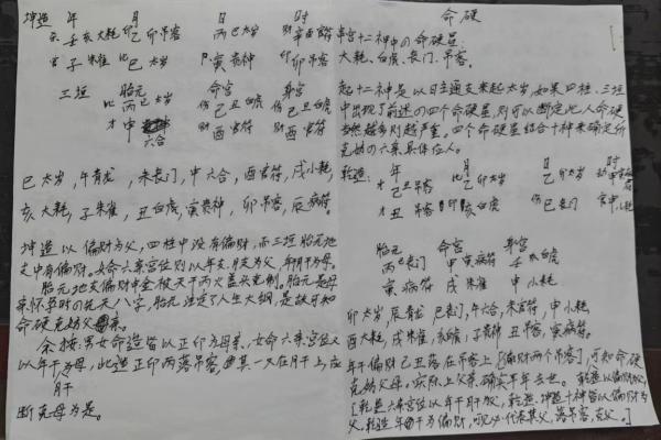 【硬碰硬八字解析】-八字命理分析，硬碰硬寓意，八字算命知识！