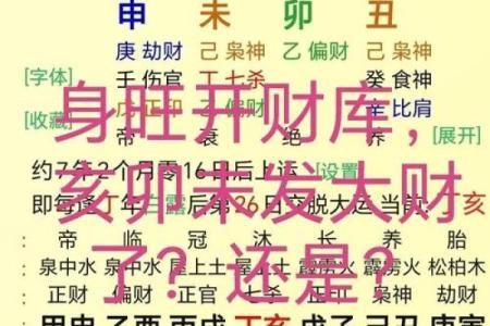 八字有财库一定会发财吗
