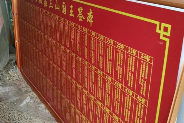 东岳灵签解签大全详解