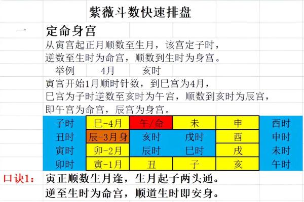 紫薇斗数排盘科权是什么意思