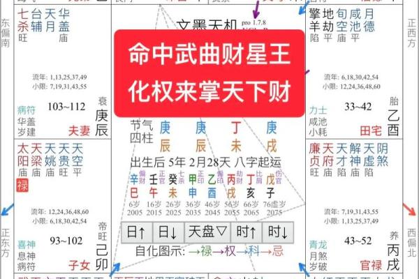 紫薇斗数与八字信息相通