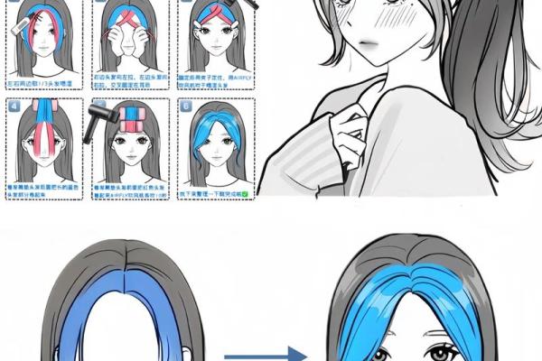 怎么用卷发棒卷八字刘海