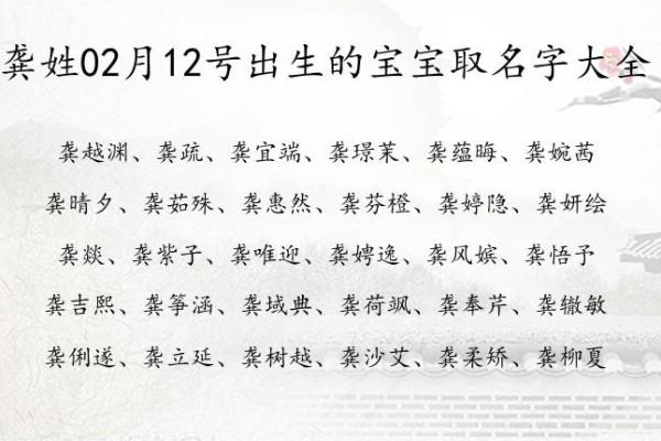 龚姓女孩名字大全-龚姓女孩起名字大全-龚姓名字大全姓名