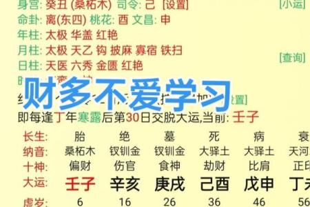 八字弱财多
