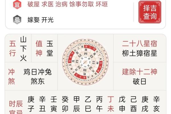 八字算命老黄历