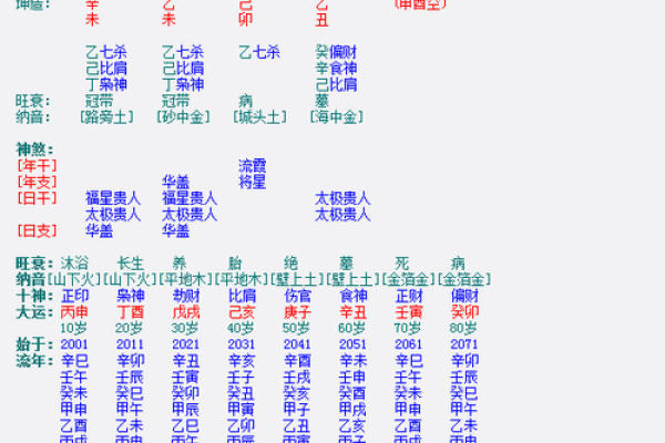 天三奇四柱八字排盘