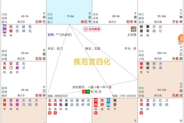 紫微斗数诸星落诸宫之,紫微星:阴土疾厄宫详解 紫微斗数诸星落诸宫之,紫微星:阴土疾厄宫详解