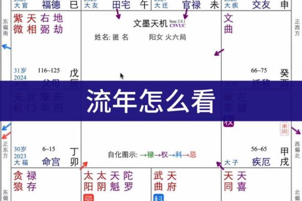 紫薇斗数流年考运