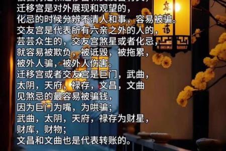 紫薇斗数的迁移