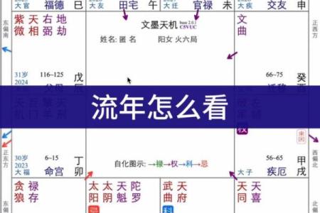 紫薇斗数流年考运