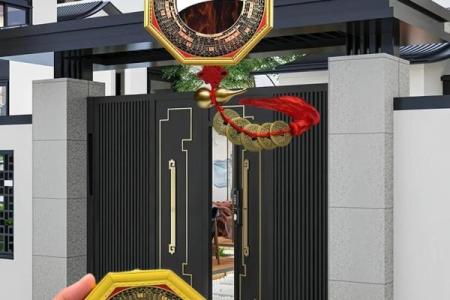 风水八卦镜凸镜挂在哪里不用了怎么保存