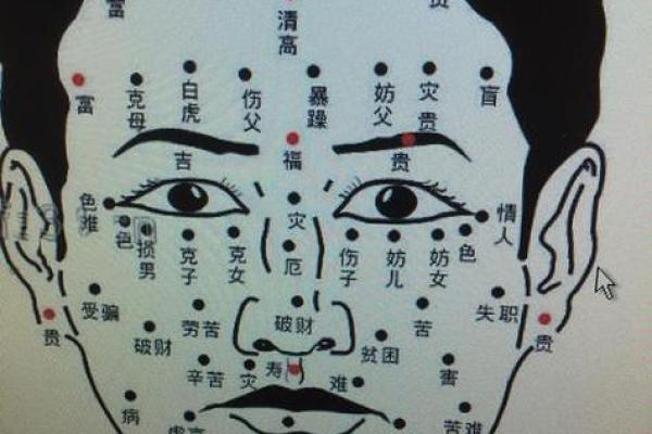 痣相算命，脸部痣相算命口诀