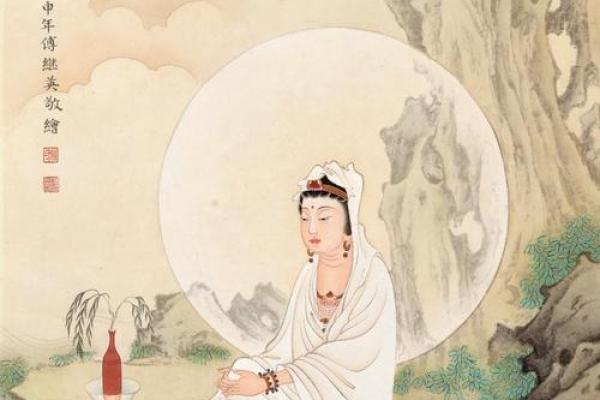 观音灵签水墨先生80