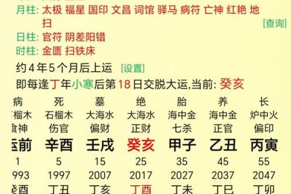 八字喜火土